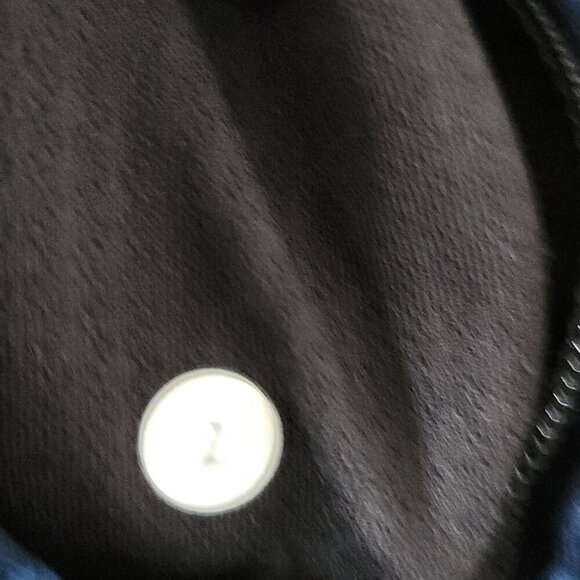 LULULEMON | H'Om Run Jacket SWAG sweatshirt zip up navy sz 2 - Picture 6 of 6